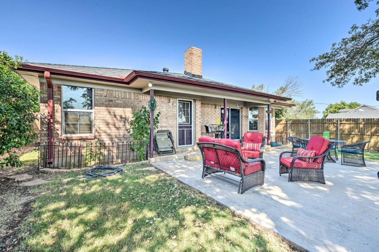 Abilene Home With Bbq And Pvt Yard, 1 Mi To Acu! Exteriör bild